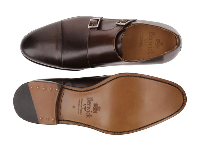 Berwick Monk Strap - Brúnir