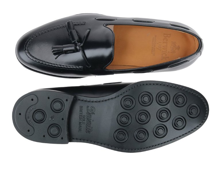 Berwick loafers svartir - Sérpöntun 8491-K3
